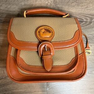 Faux Dooney and Bourke Vintage  Leather Satchel with Buckle